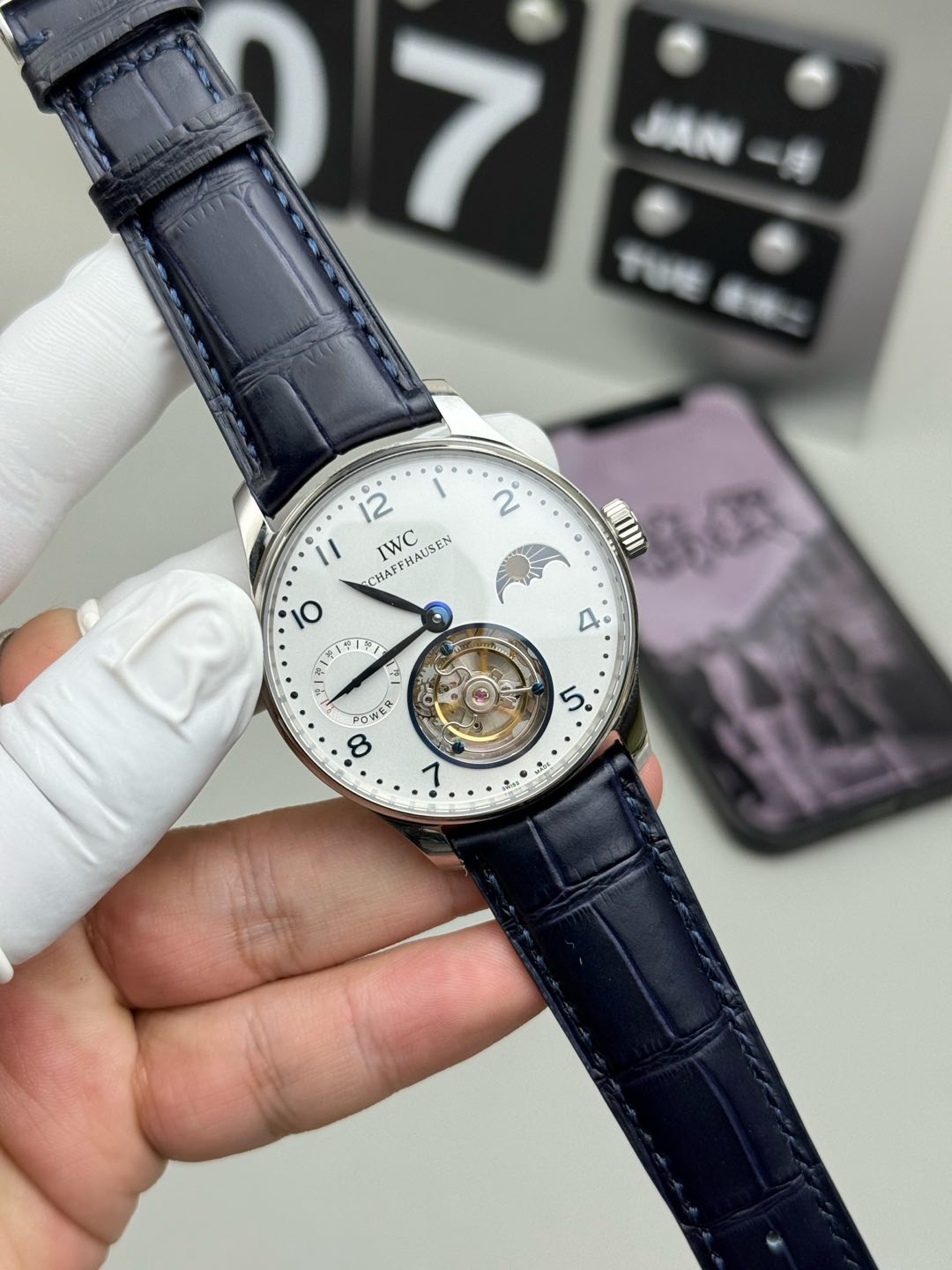 IWC Moonphase Tourbillon Watch