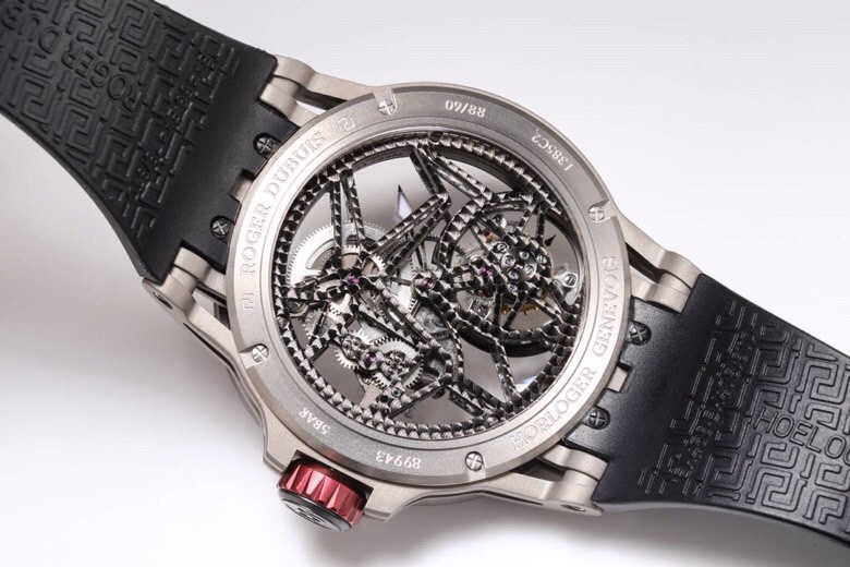 Roger Dubuis Tourbillon Titanium Watch BBR Factory