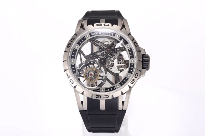 Roger Dubuis Tourbillon Titanium Watch BBR Factory