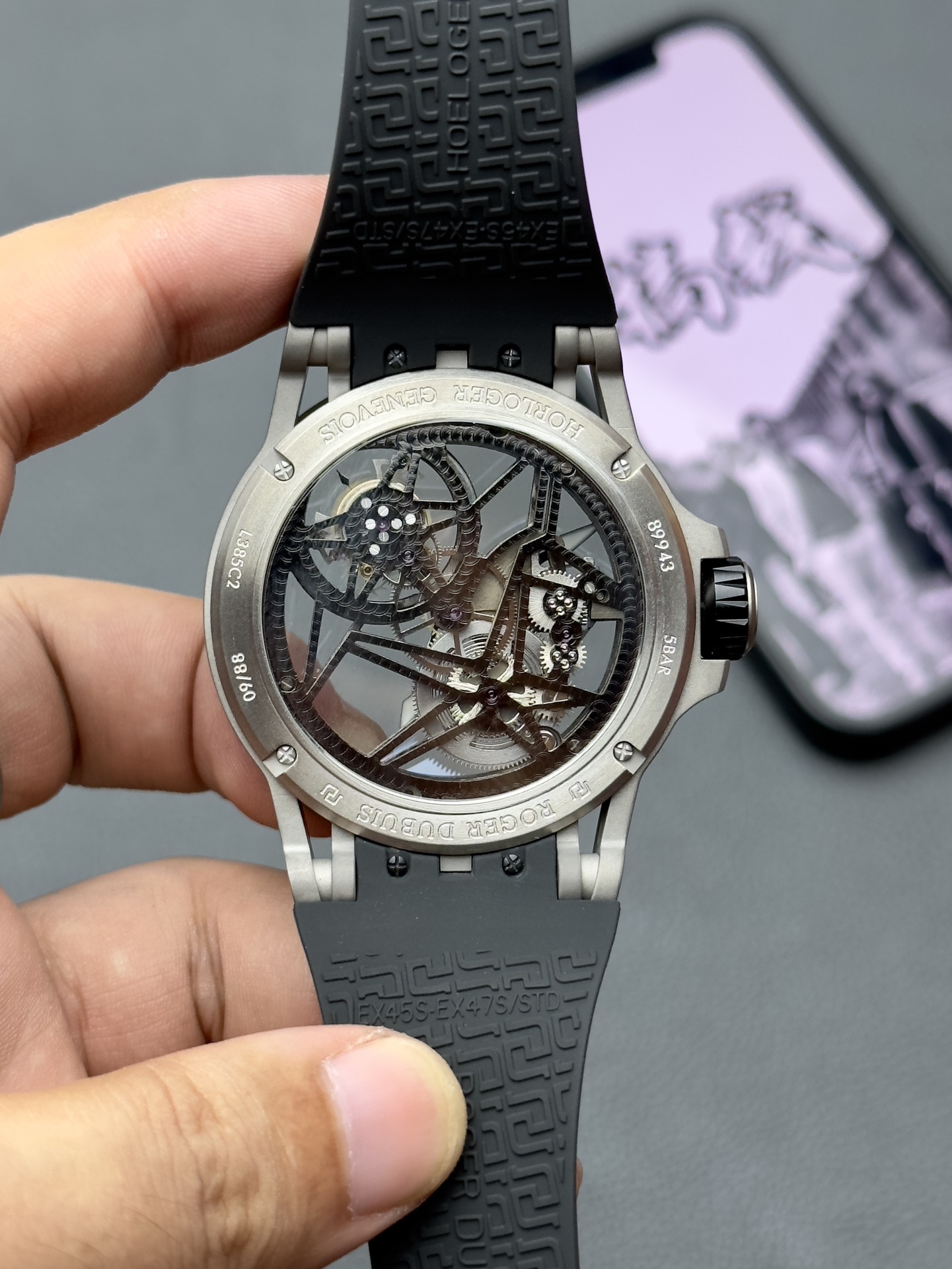 Roger Dubuis Tourbillon Watch BBR Factory