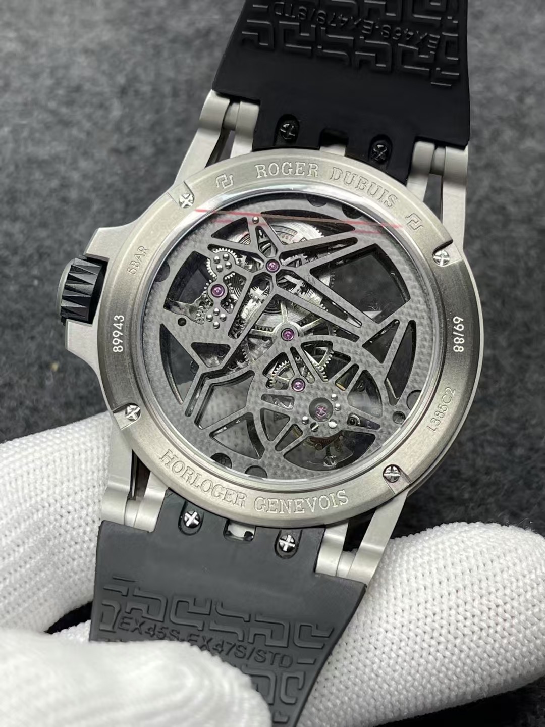 Roger Dubuis Tourbillon Titanium Watch YS Factory