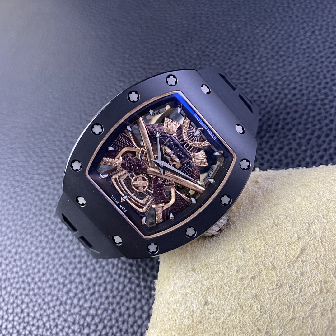 Richard Mille RM47 Black Knight Tourbillon Watch YS Factory
