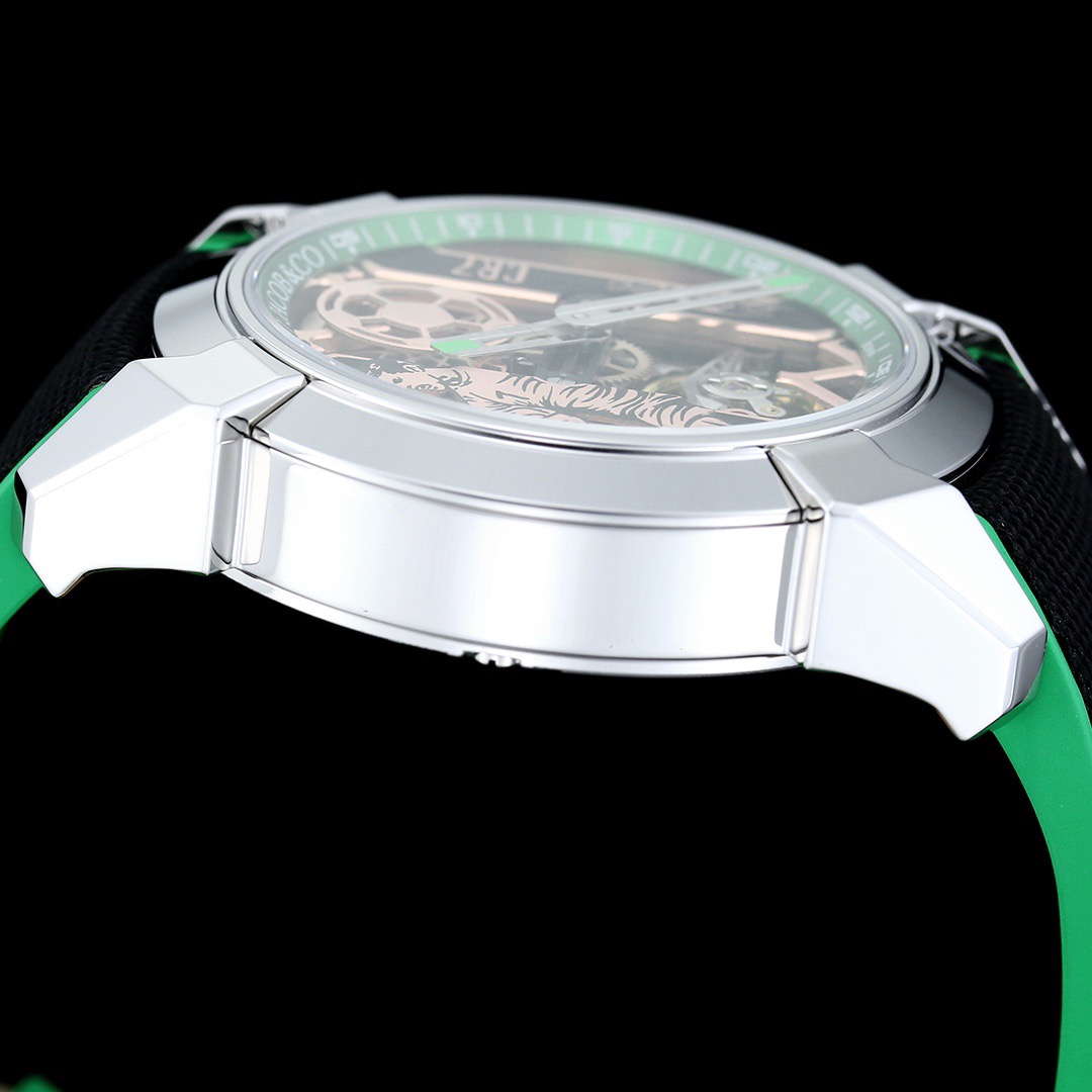 Jacob & Co Epic X CR7 Limited Edition Skeleton Automatic Mechanical Watch Cristiano Ronaldo Signature Dial 44mm