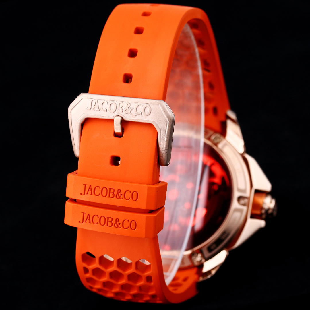Jacob & Co Epic X Ram Janmabhoomi Special Edition Skeleton Automatic Watch 44mm Stainless Steel