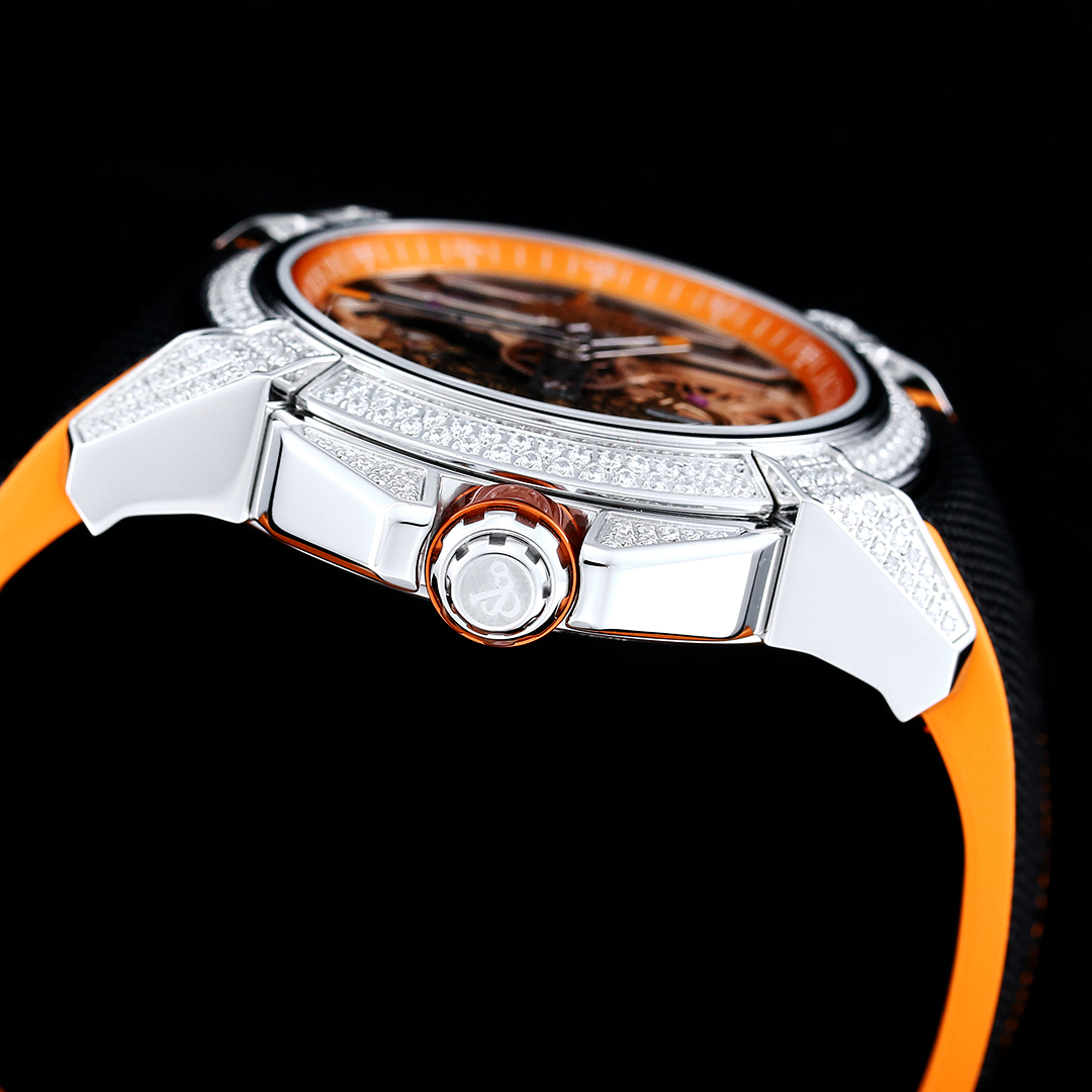 Jacob & Co Epic X Ram Janmabhoomi Special Edition Skeleton Automatic Watch 44mm Stainless Steel