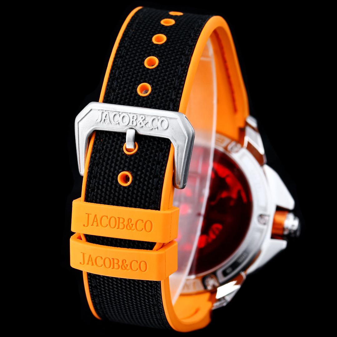 Jacob & Co Epic X Ram Janmabhoomi Special Edition Skeleton Automatic Watch 44mm Stainless Steel