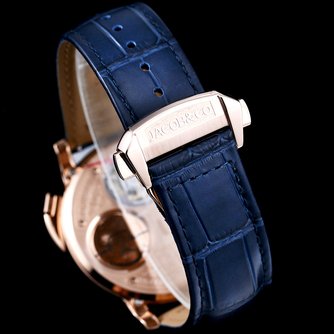 Jacob & Co Casino Tourbillon Roulette Watch Neymar Edition Swiss Automatic Mechanical Watch 44mm