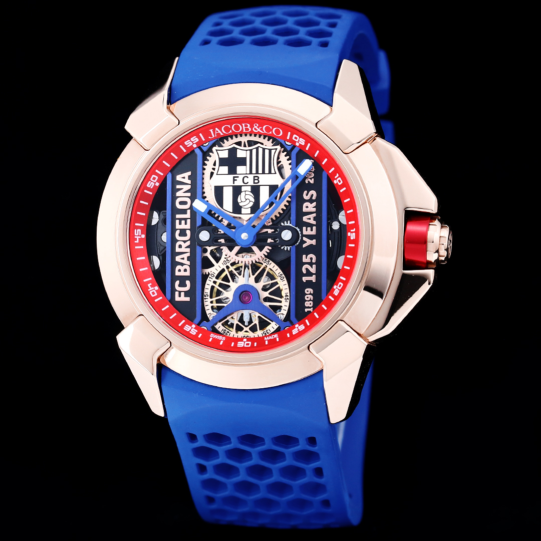 Jacob & Co Epic X FC Barcelona 125th Anniversary Limited Edition Watch 44mm