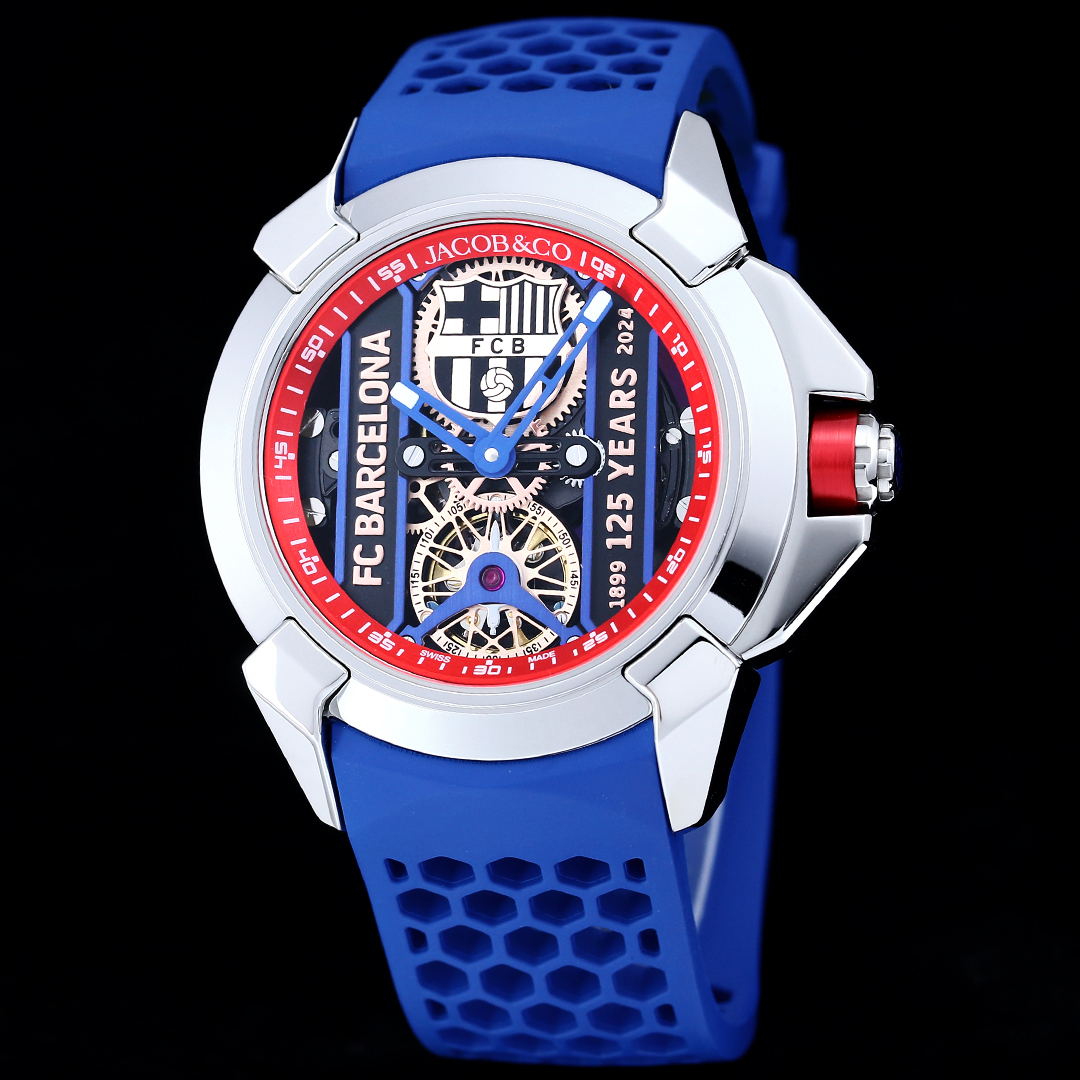 Jacob & Co Epic X FC Barcelona 125th Anniversary Limited Edition Watch 44mm
