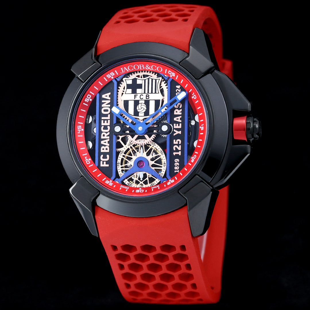 Jacob & Co Epic X FC Barcelona 125th Anniversary Limited Edition Watch 44mm