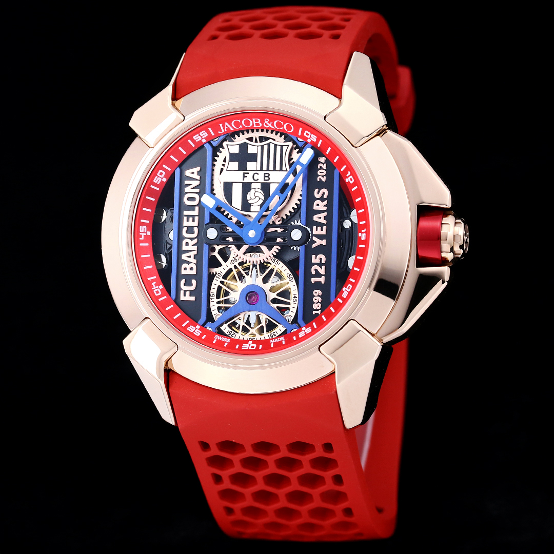 Jacob & Co Epic X FC Barcelona 125th Anniversary Limited Edition Watch 44mm