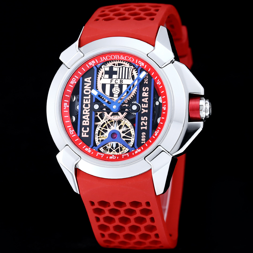 Jacob & Co Epic X FC Barcelona 125th Anniversary Limited Edition Watch 44mm
