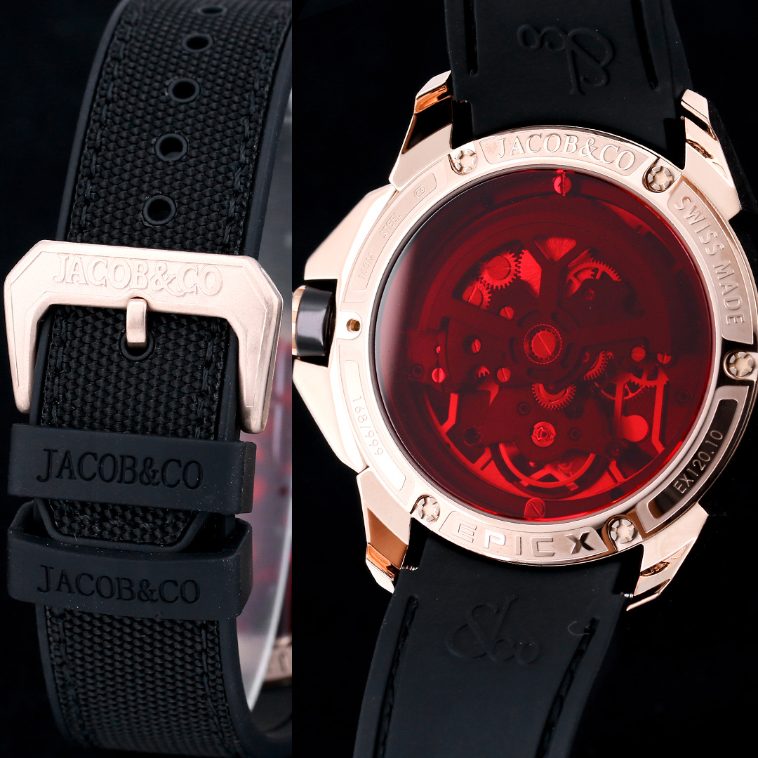 Jacob & Co Epic X Twin Dragons Limited Edition Skeleton Automatic Watch 44mm