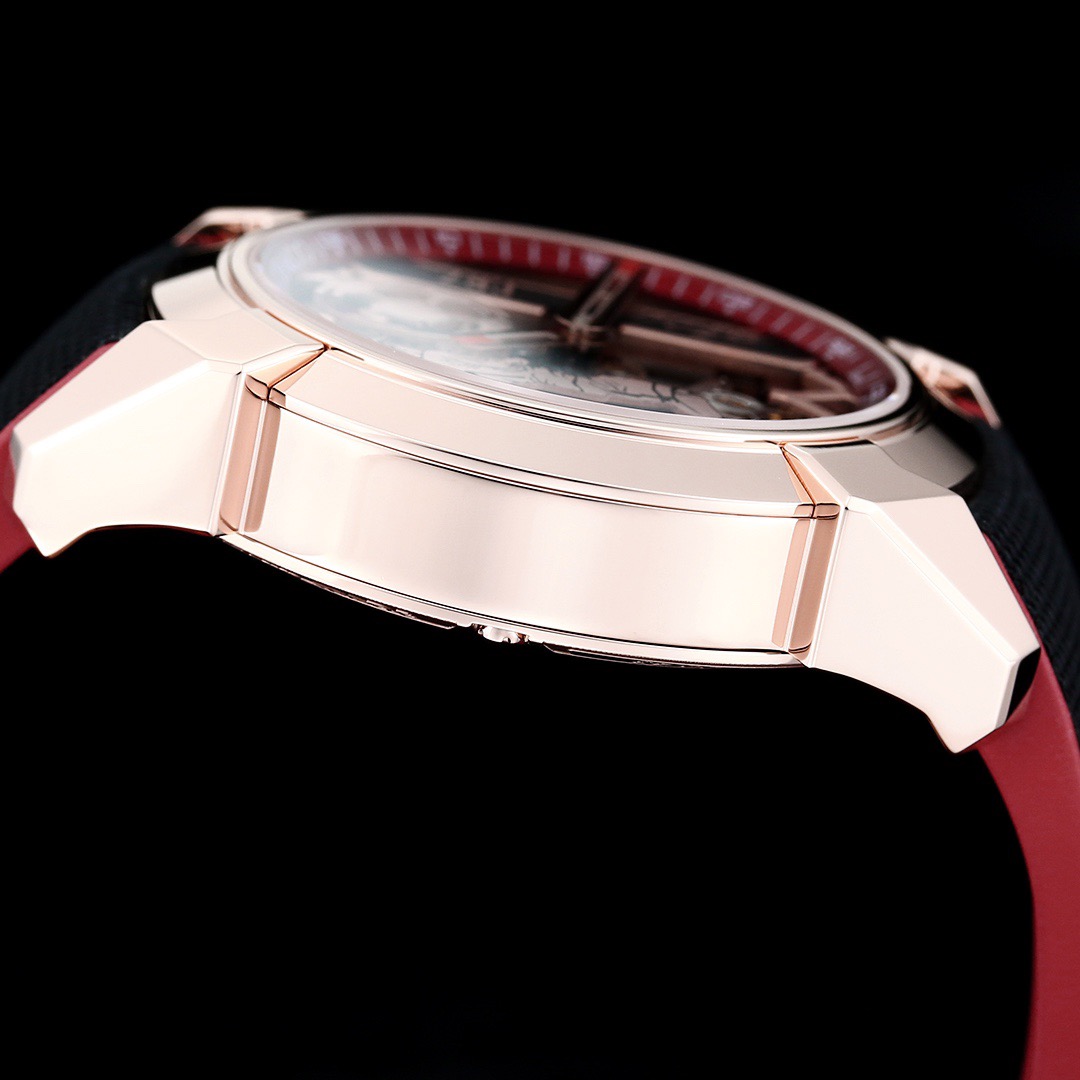 Jacob & Co Epic X CR7 Limited Edition Skeleton Automatic Mechanical Watch Cristiano Ronaldo Signature Dial 44mm