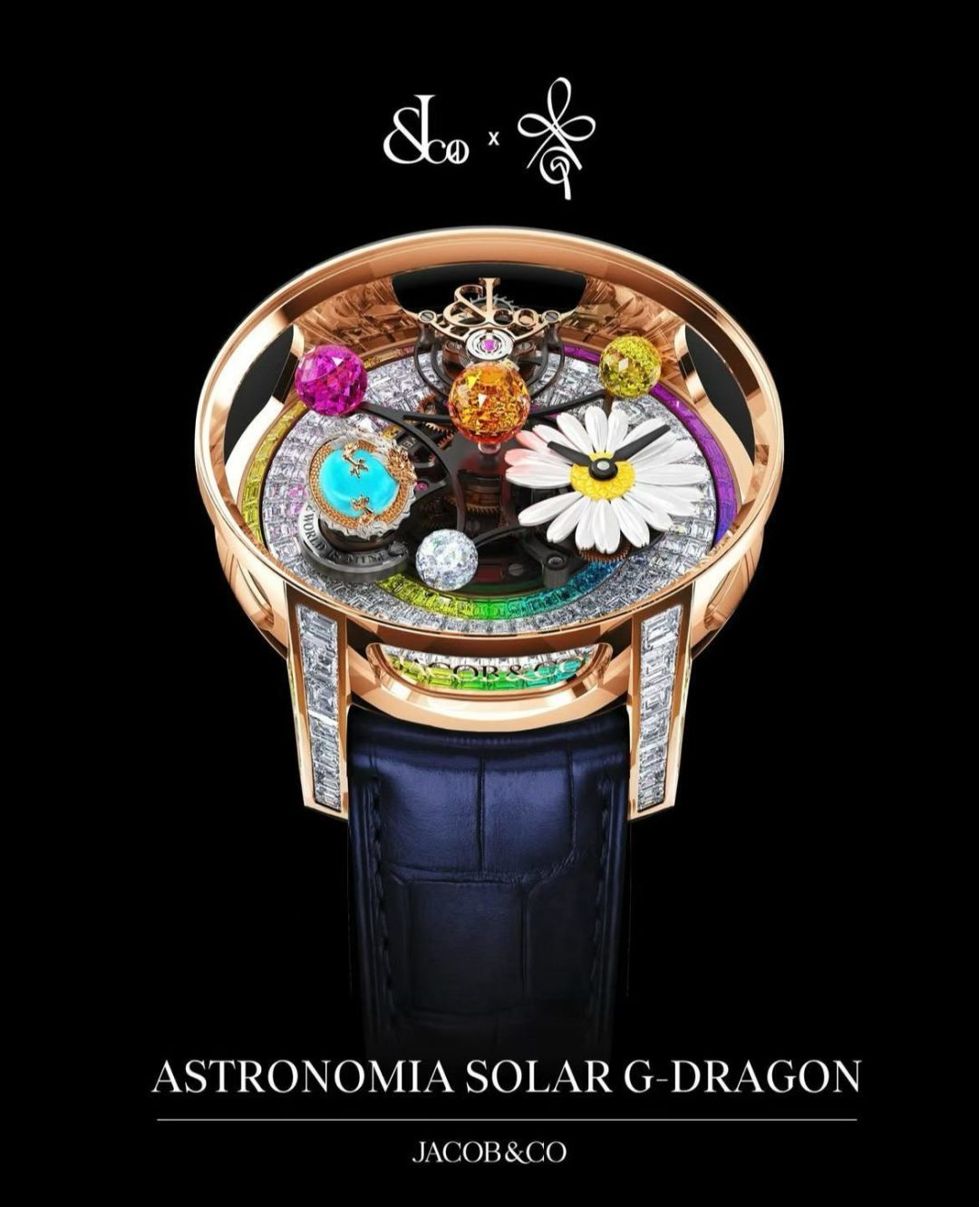 Jacob & Co x G-Dragon Astronomia Tourbillon Limited Edition Watch The World Is Mine