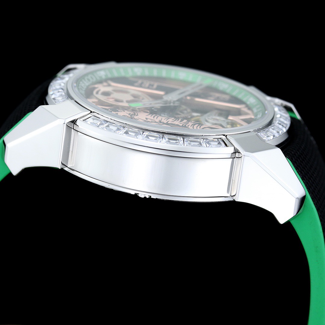 Jacob & Co Epic X CR7 Limited Edition Skeleton Automatic Mechanical Watch Cristiano Ronaldo Signature Dial 44mm