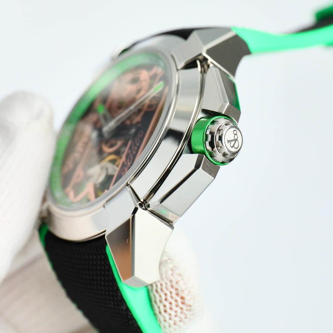 Jacob & Co Epic X CR7 Limited Edition Skeleton Automatic Mechanical Watch Cristiano Ronaldo Signature Dial 44mm