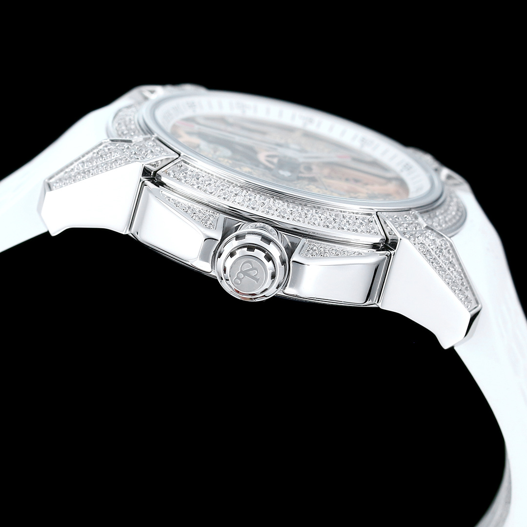 Jacob & Co Epic X Skeleton Automatic Mechanical Watch 44mm Stainless Steel Case