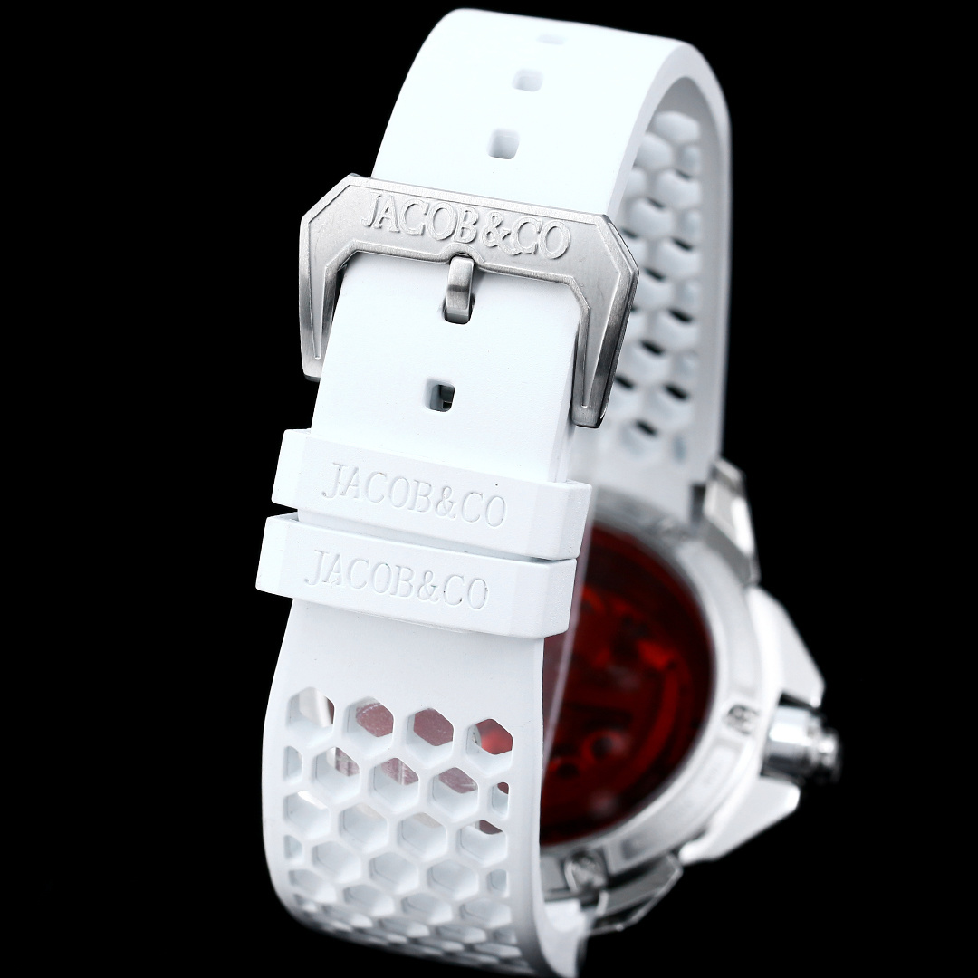 Jacob & Co Epic X Skeleton Automatic Mechanical Watch 44mm Stainless Steel Case