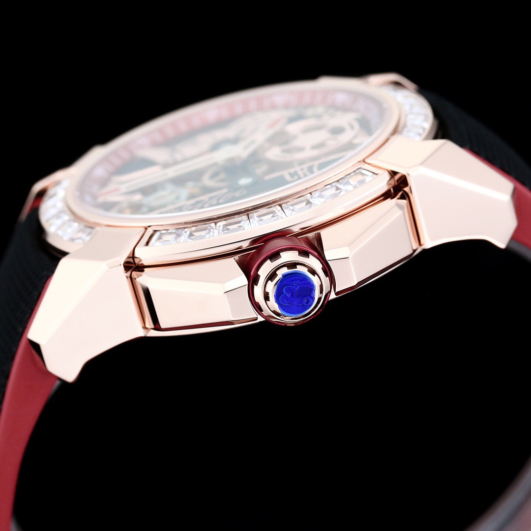 Jacob & Co Epic X CR7 Limited Edition Skeleton Automatic Mechanical Watch Cristiano Ronaldo Signature Dial 44mm