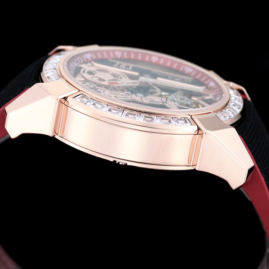 Jacob & Co Epic X CR7 Limited Edition Skeleton Automatic Mechanical Watch Cristiano Ronaldo Signature Dial 44mm