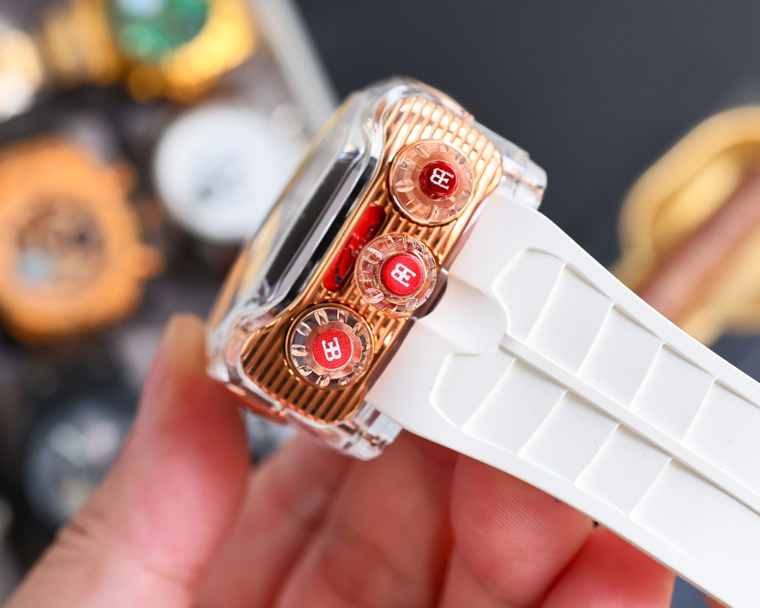 Jacob & Co Bugatti Tourbillon W16 Engine Automatic Mechanical Watch