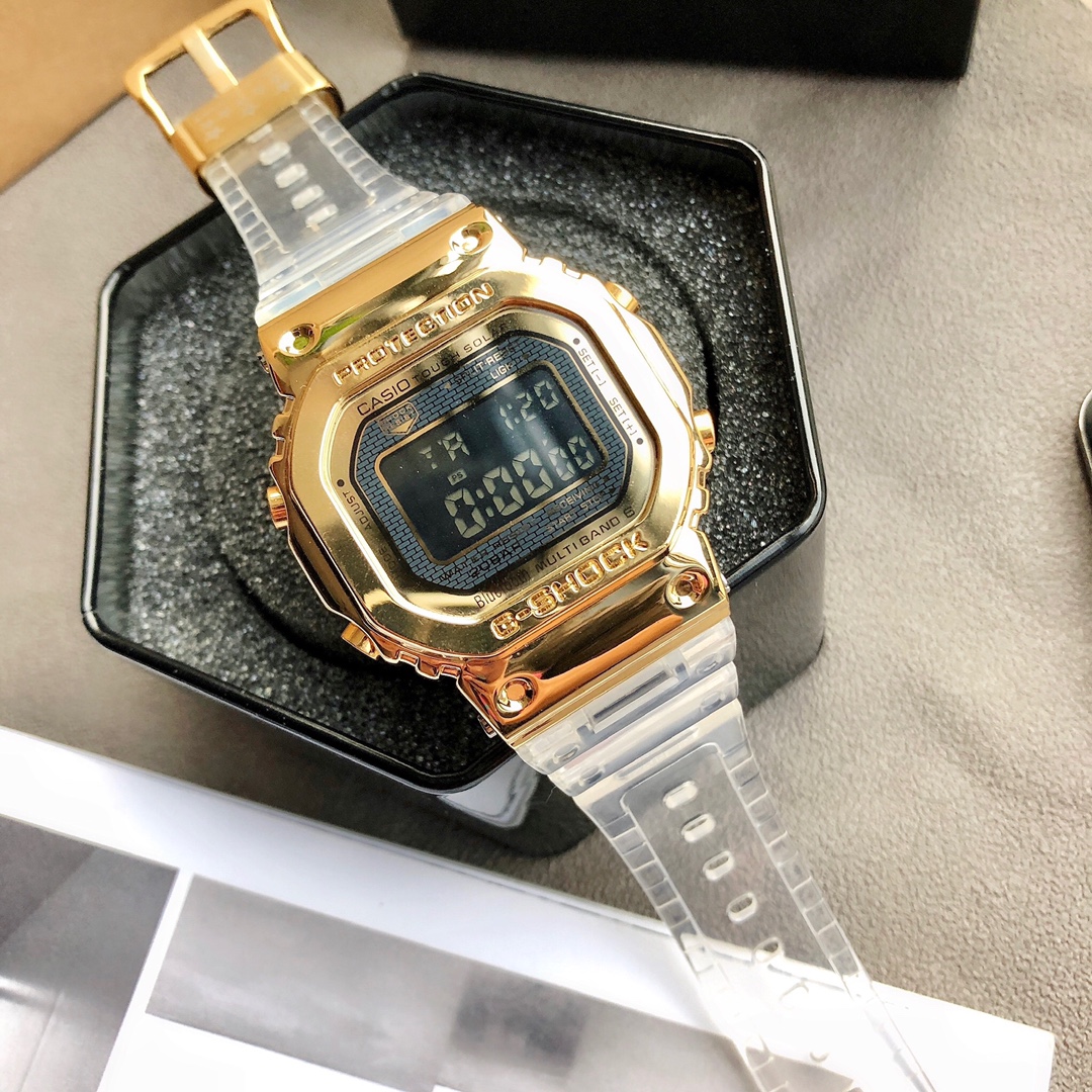 CASIO G-SHOCK GM-5600 Shock Resistant Multifunction Digital Analog Watch 49*43*13.5mm