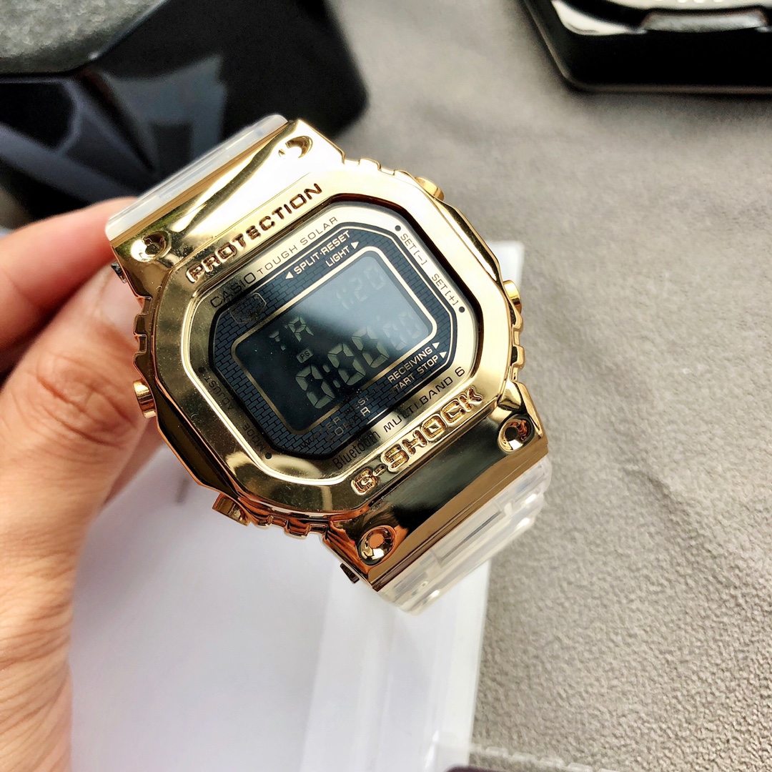 CASIO G-SHOCK GM-5600 Shock Resistant Multifunction Digital Analog Watch 49*43*13.5mm