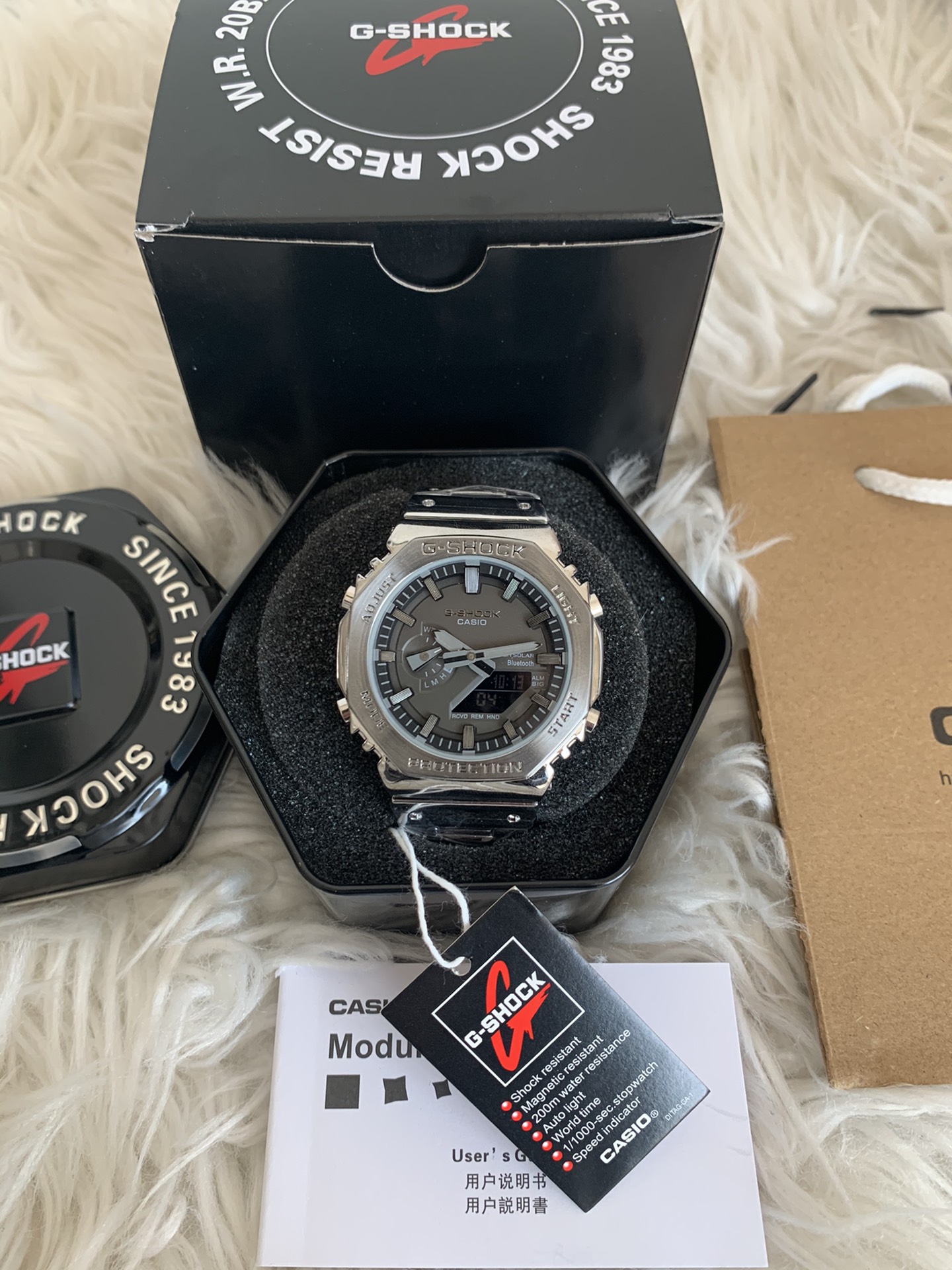 CASIO G-SHOCK G-SHOCK Shock Resistant Multifunction Digital Analog Watch