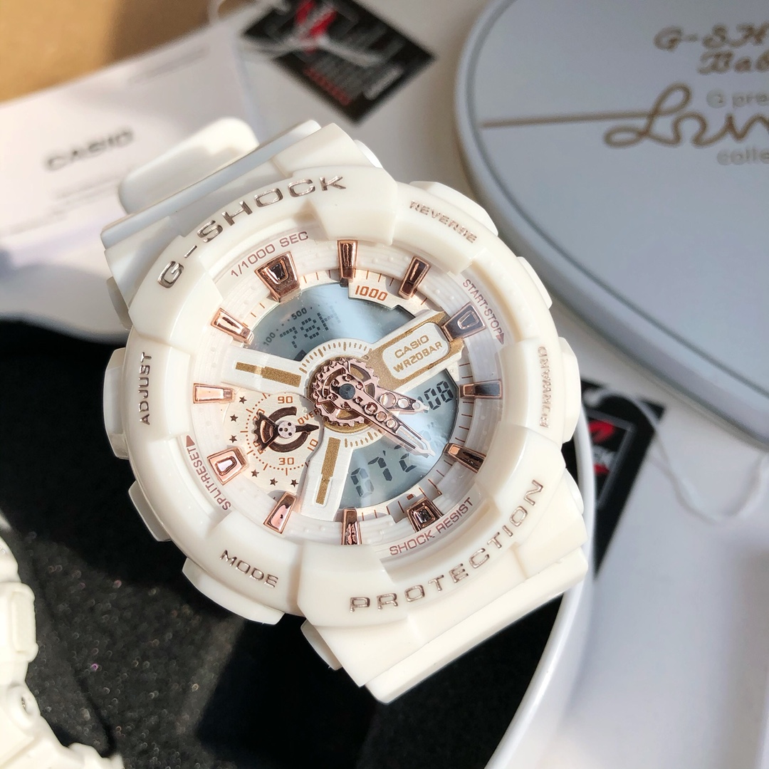 CASIO G-SHOCK GA-110 Shock Resistant Multifunction Digital Analog Watch