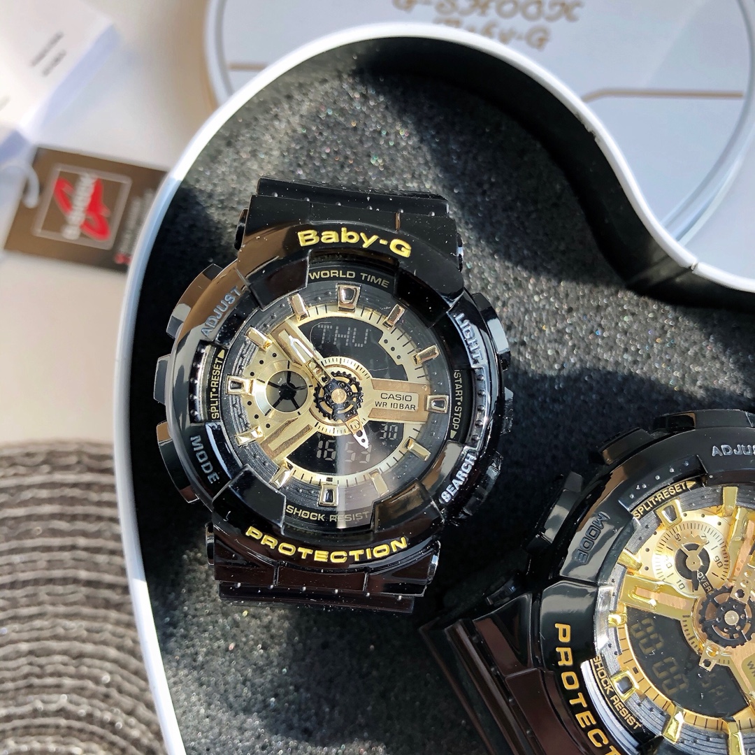CASIO G-SHOCK GA-110 Shock Resistant Multifunction Digital Analog Watch