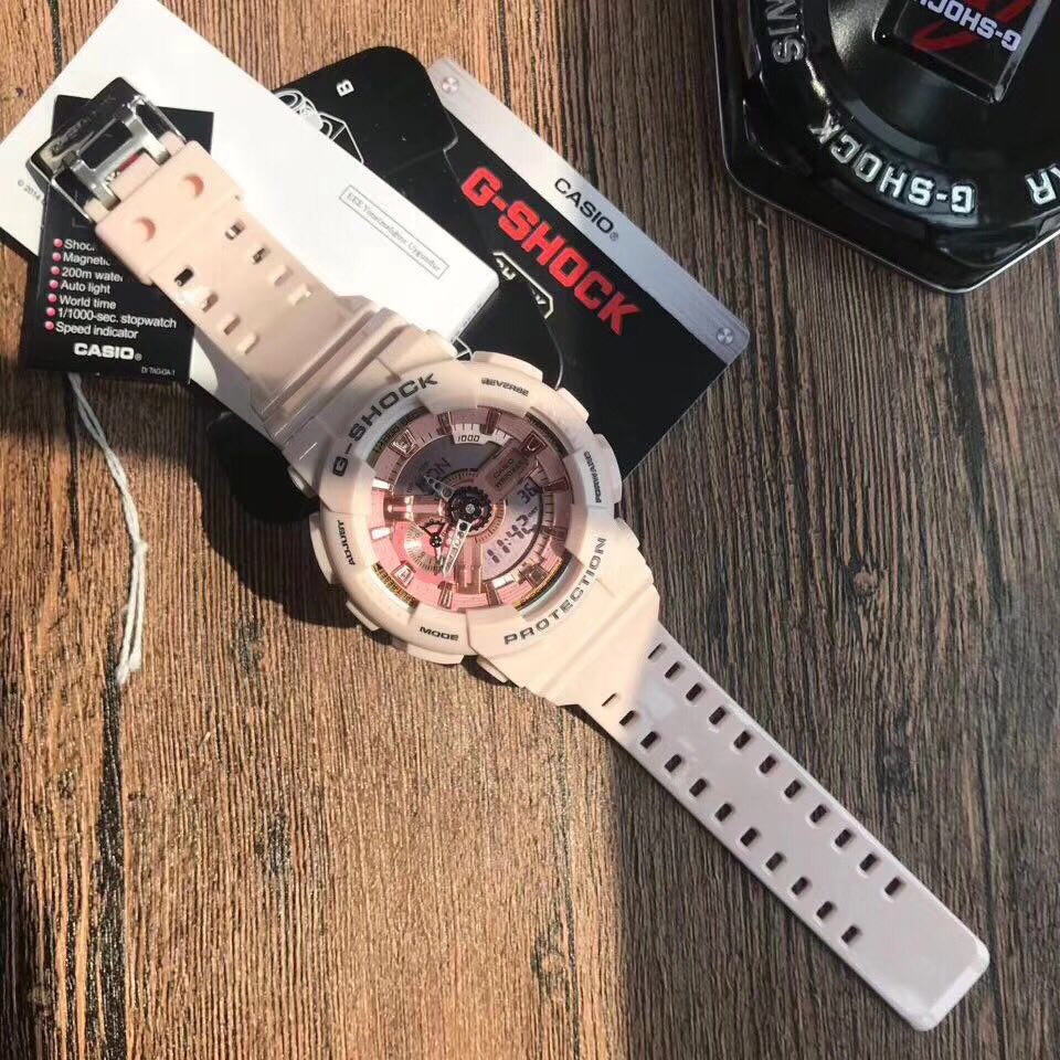 CASIO G-SHOCK GA110 Shock Resistant Multifunction Digital Analog Watch