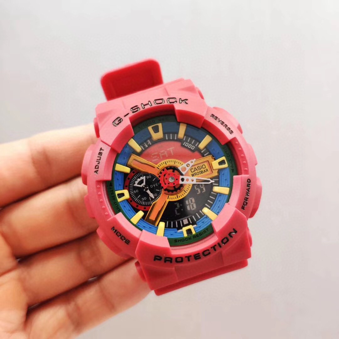 CASIO G-SHOCK GA-110 Shock Resistant Multifunction Digital Analog Watch