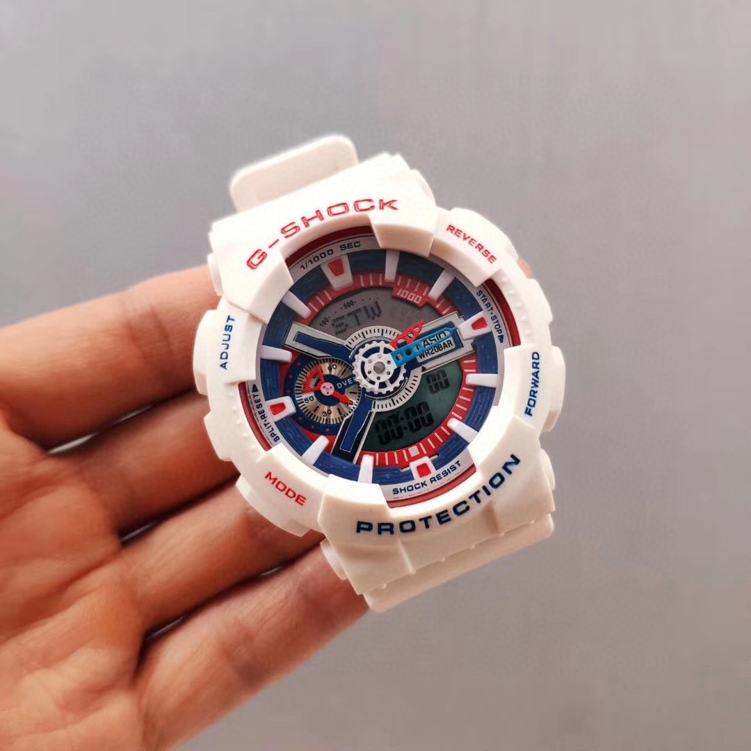 CASIO G-SHOCK GA-110 Shock Resistant Multifunction Digital Analog Watch