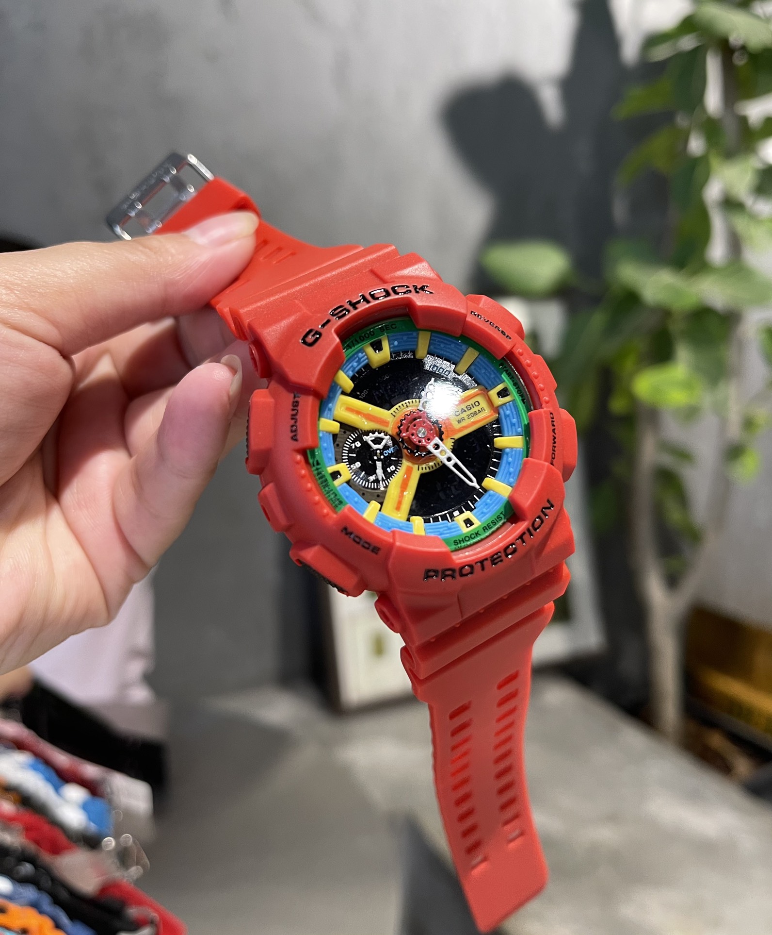 CASIO G-SHOCK GA-110 Shock Resistant Multifunction Digital Analog Watch
