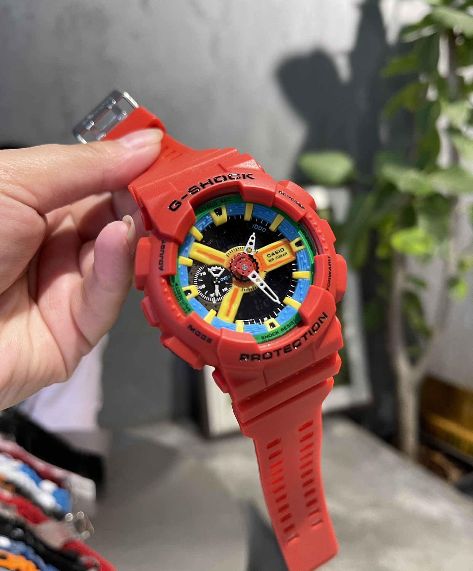 CASIO G-SHOCK GA-110 Shock Resistant Multifunction Digital Analog Watch