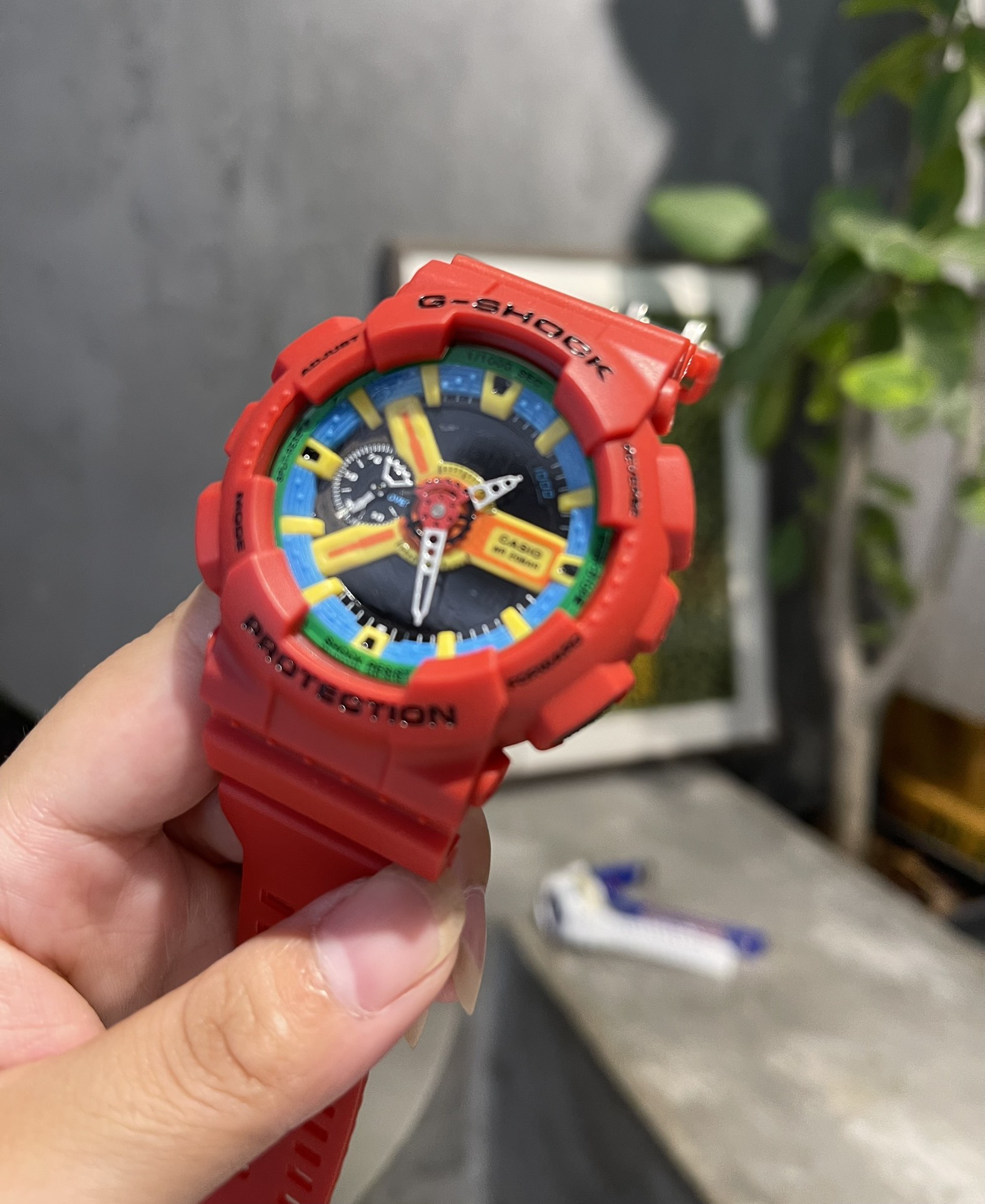 CASIO G-SHOCK GA-110 Shock Resistant Multifunction Digital Analog Watch
