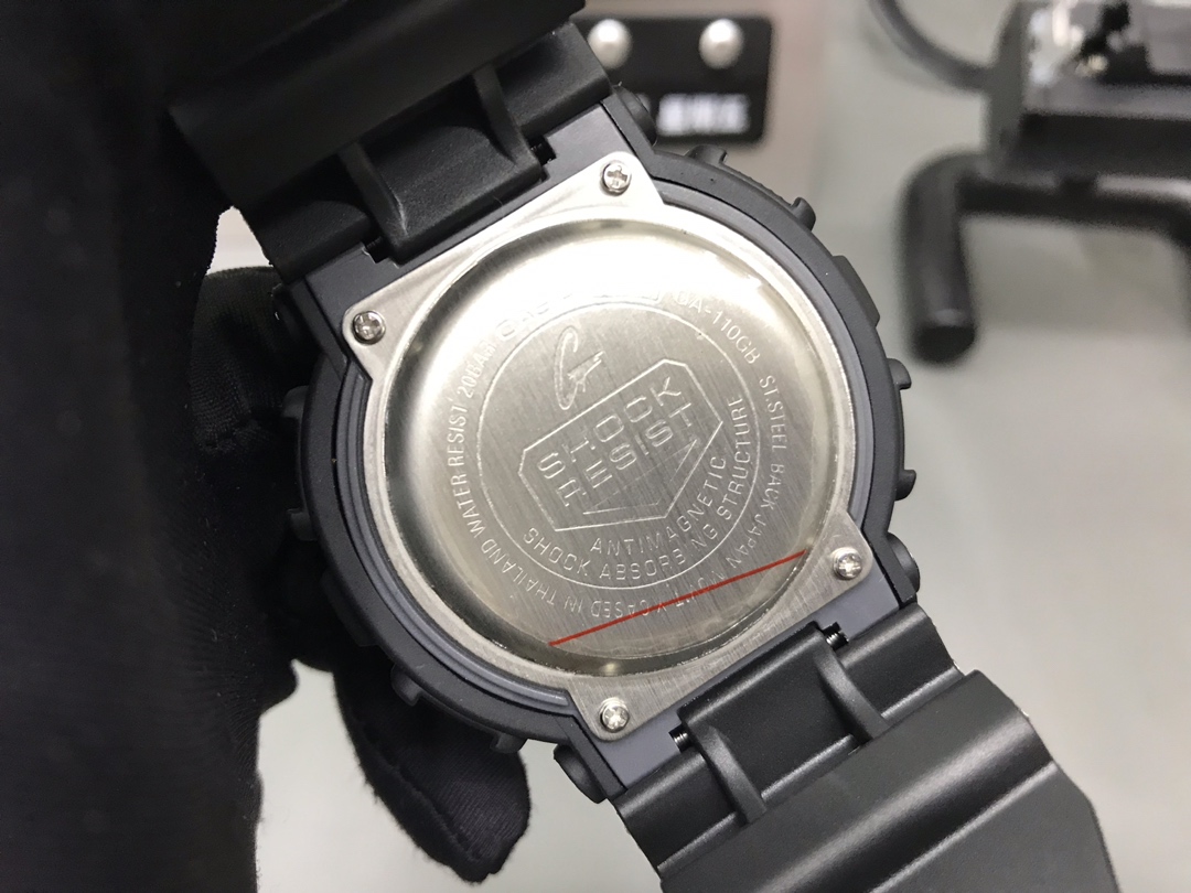 CASIO G-SHOCK GA-110 Shock Resistant Multifunction Digital Analog Watch