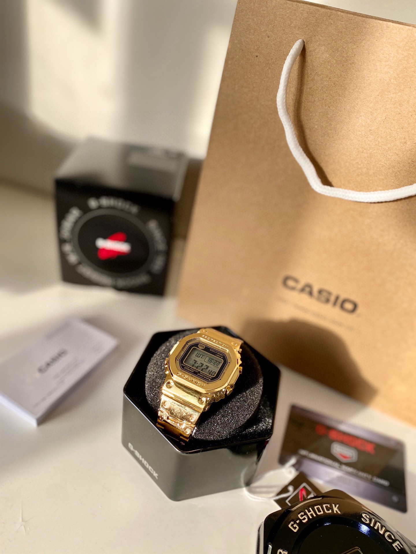 CASIO G-SHOCK G-Shock Shock Resistant Multifunction Digital Analog Watch