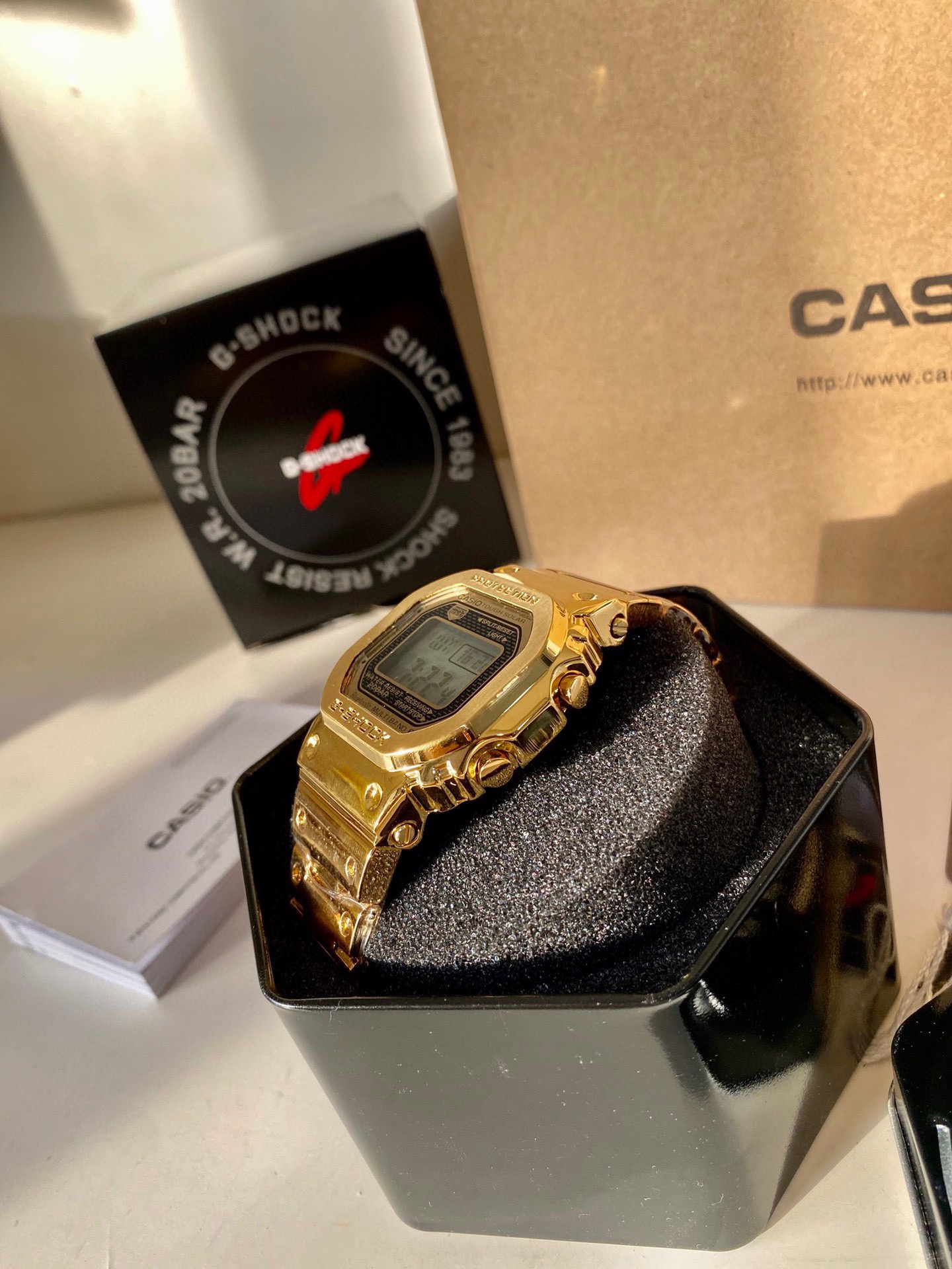CASIO G-SHOCK G-Shock Shock Resistant Multifunction Digital Analog Watch