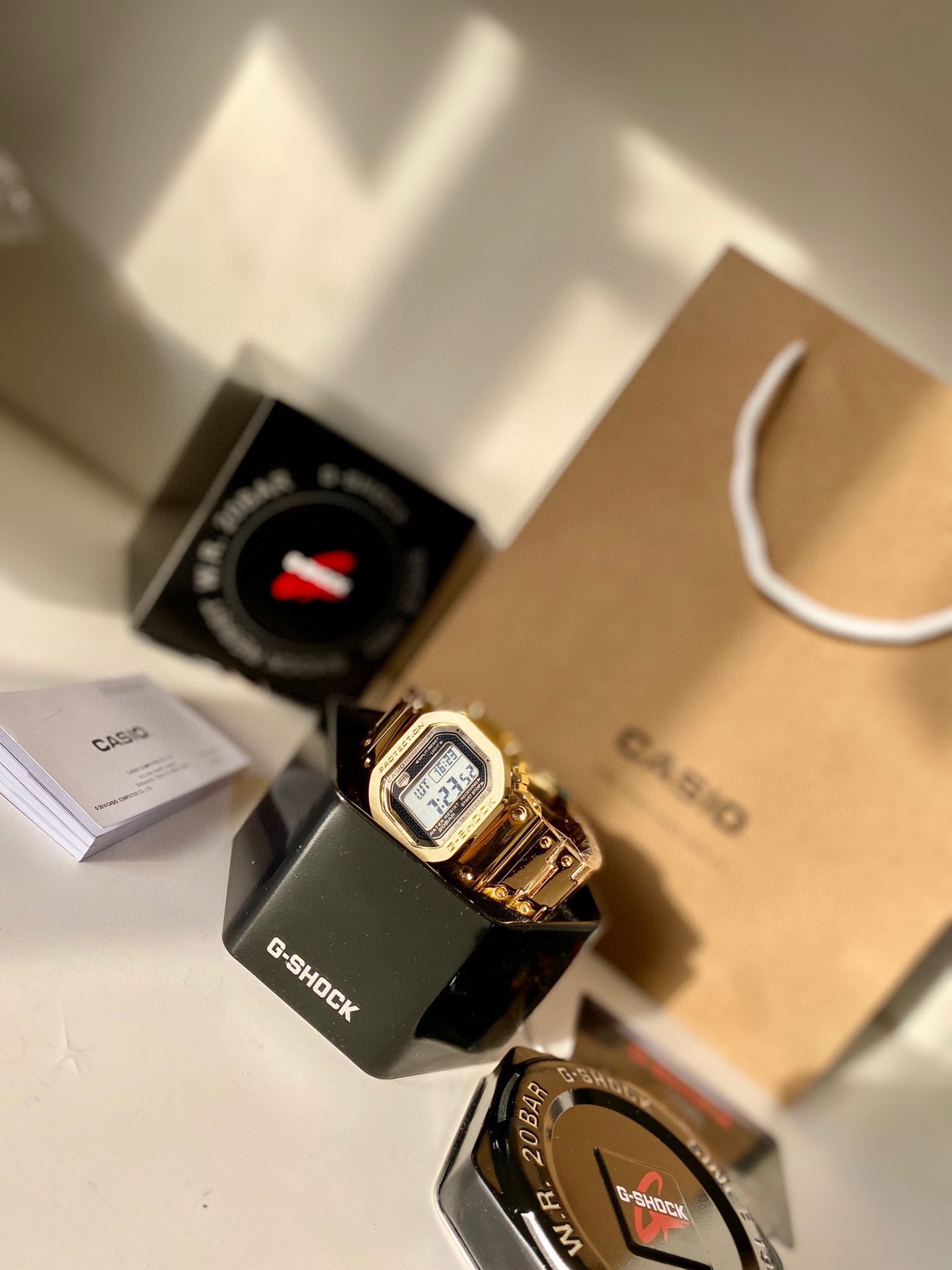 CASIO G-SHOCK G-Shock Shock Resistant Multifunction Digital Analog Watch