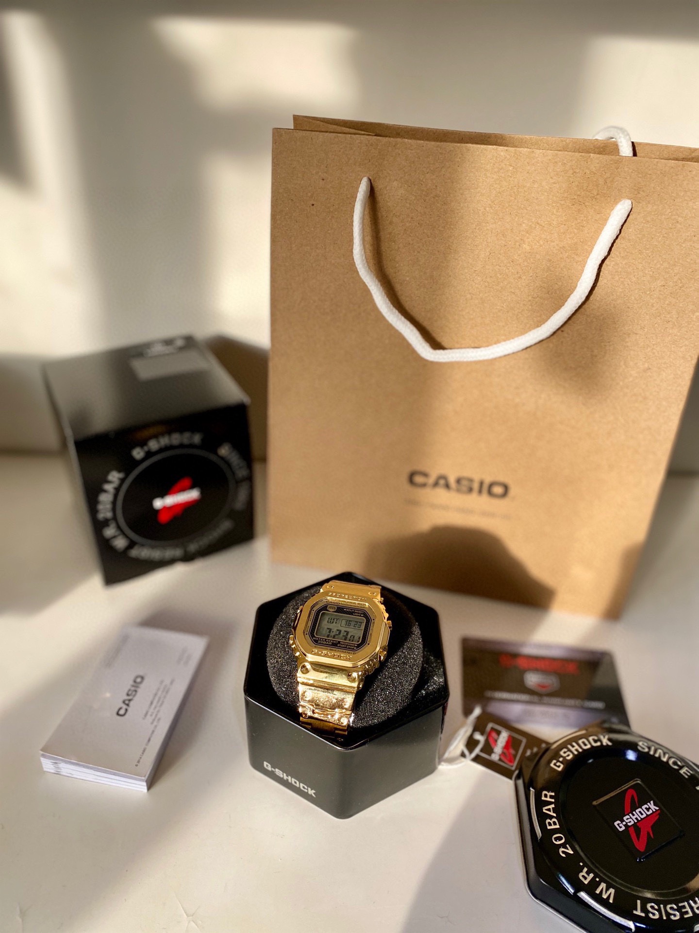 CASIO G-SHOCK G-Shock Shock Resistant Multifunction Digital Analog Watch
