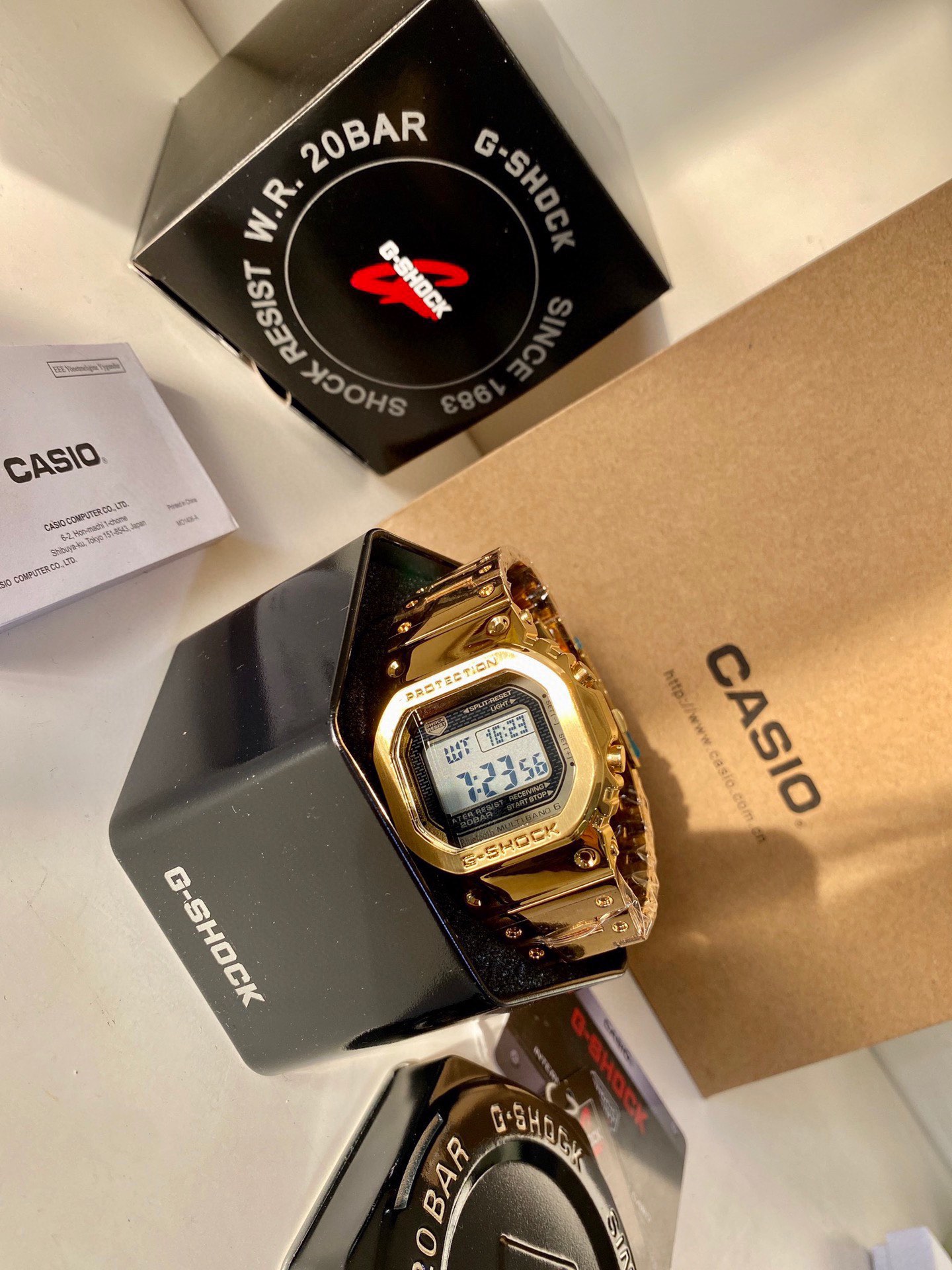 CASIO G-SHOCK G-Shock Shock Resistant Multifunction Digital Analog Watch
