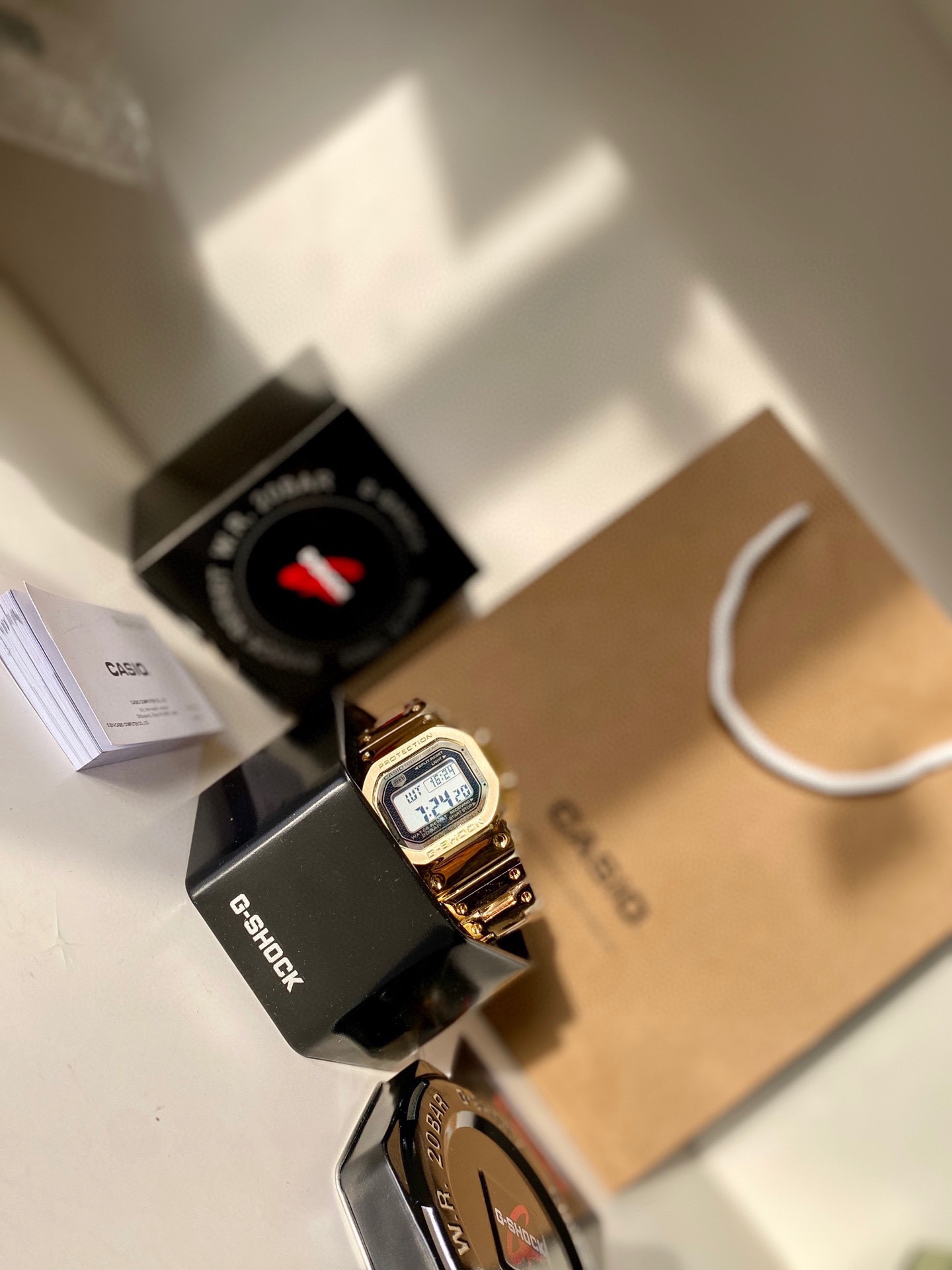 CASIO G-SHOCK G-Shock Shock Resistant Multifunction Digital Analog Watch