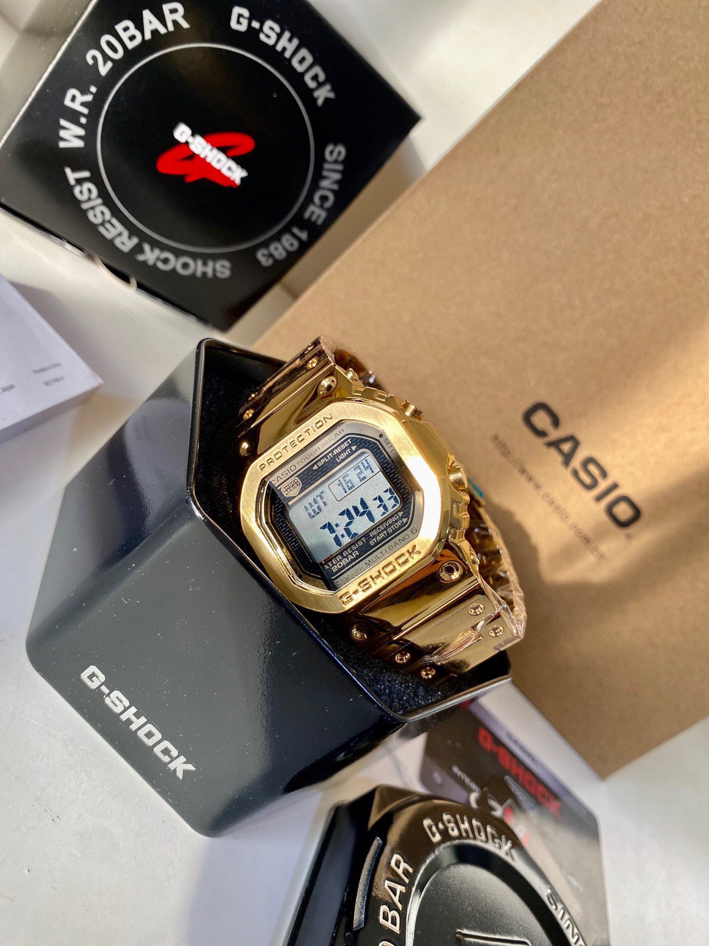 CASIO G-SHOCK G-Shock Shock Resistant Multifunction Digital Analog Watch