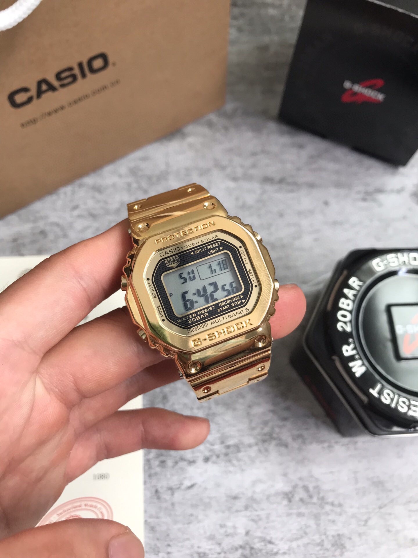 CASIO G-SHOCK G-SHOCK Shock Resistant Multifunction Digital Analog Watch