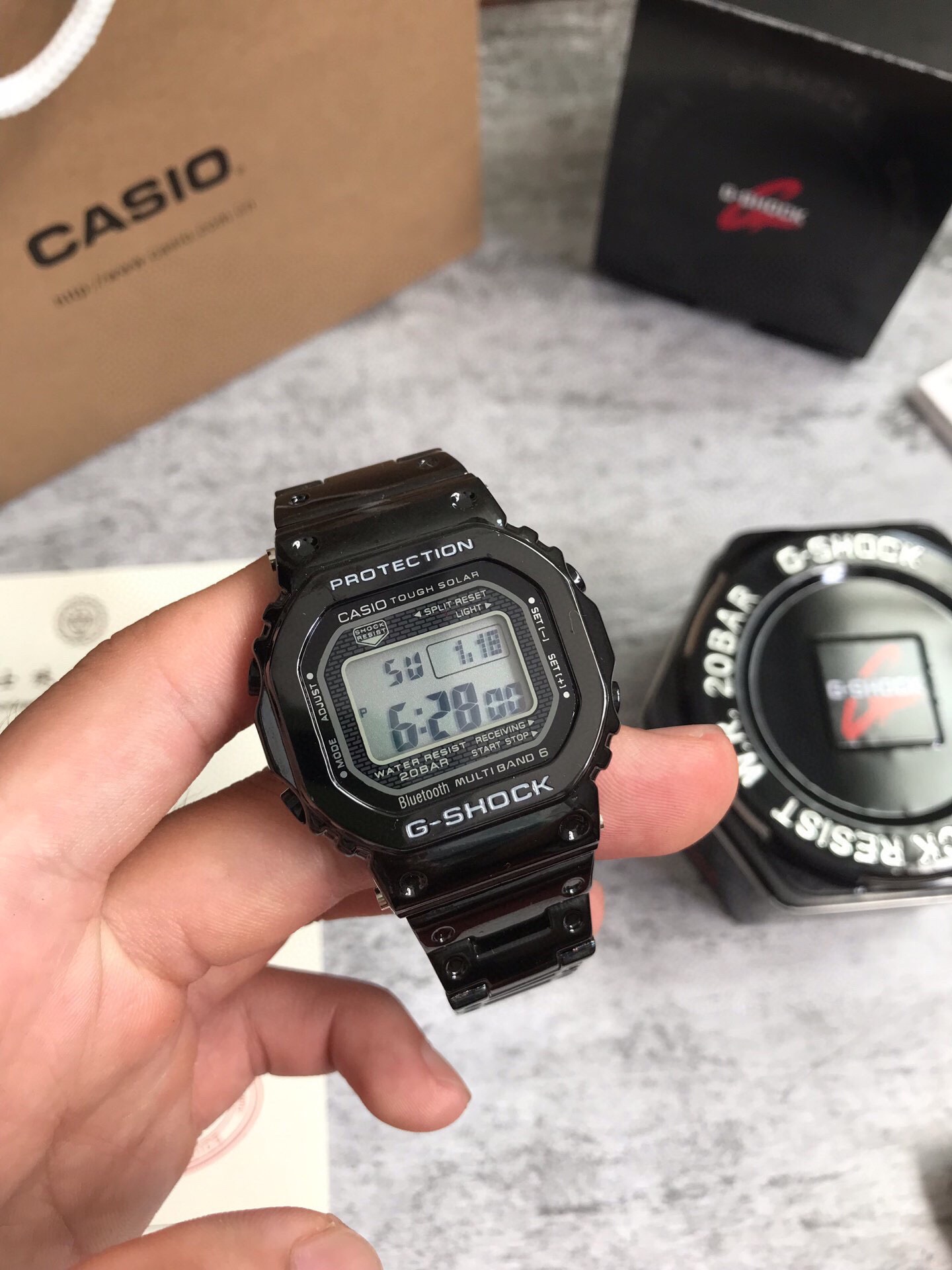 CASIO G-SHOCK G-SHOCK Shock Resistant Multifunction Digital Analog Watch