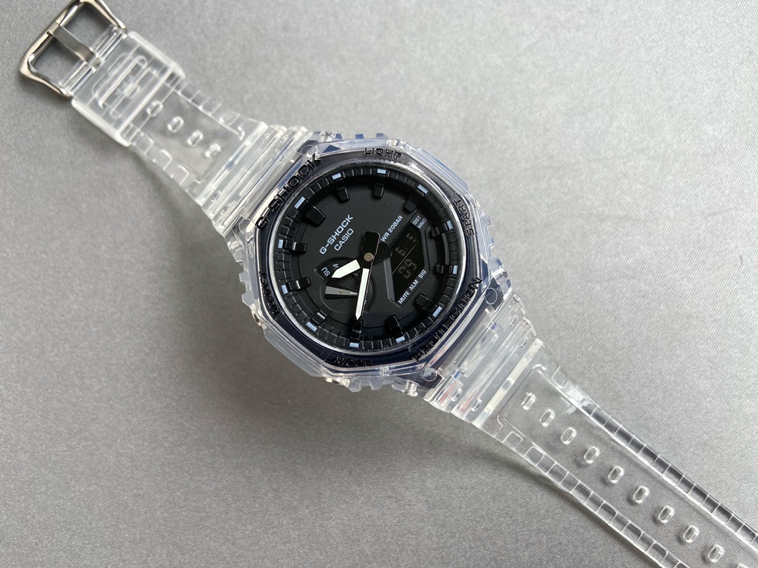 CASIO G-SHOCK GA-2100 Shock Resistant Multifunction Digital Analog Watch
