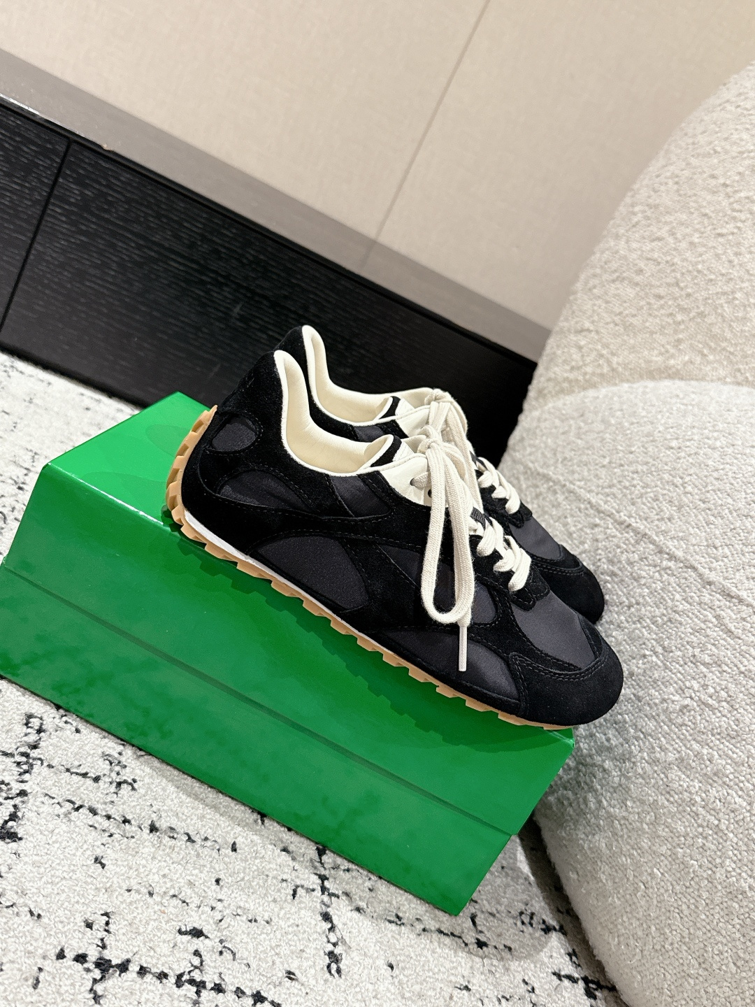 Bottega Veneta Male Sneakers Breathable S