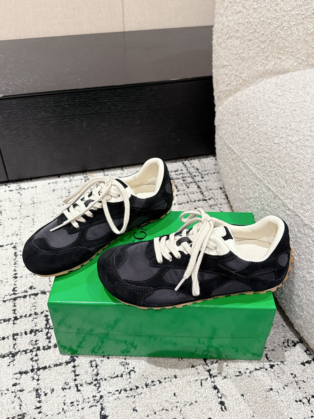 Bottega Veneta Male Sneakers Breathable S